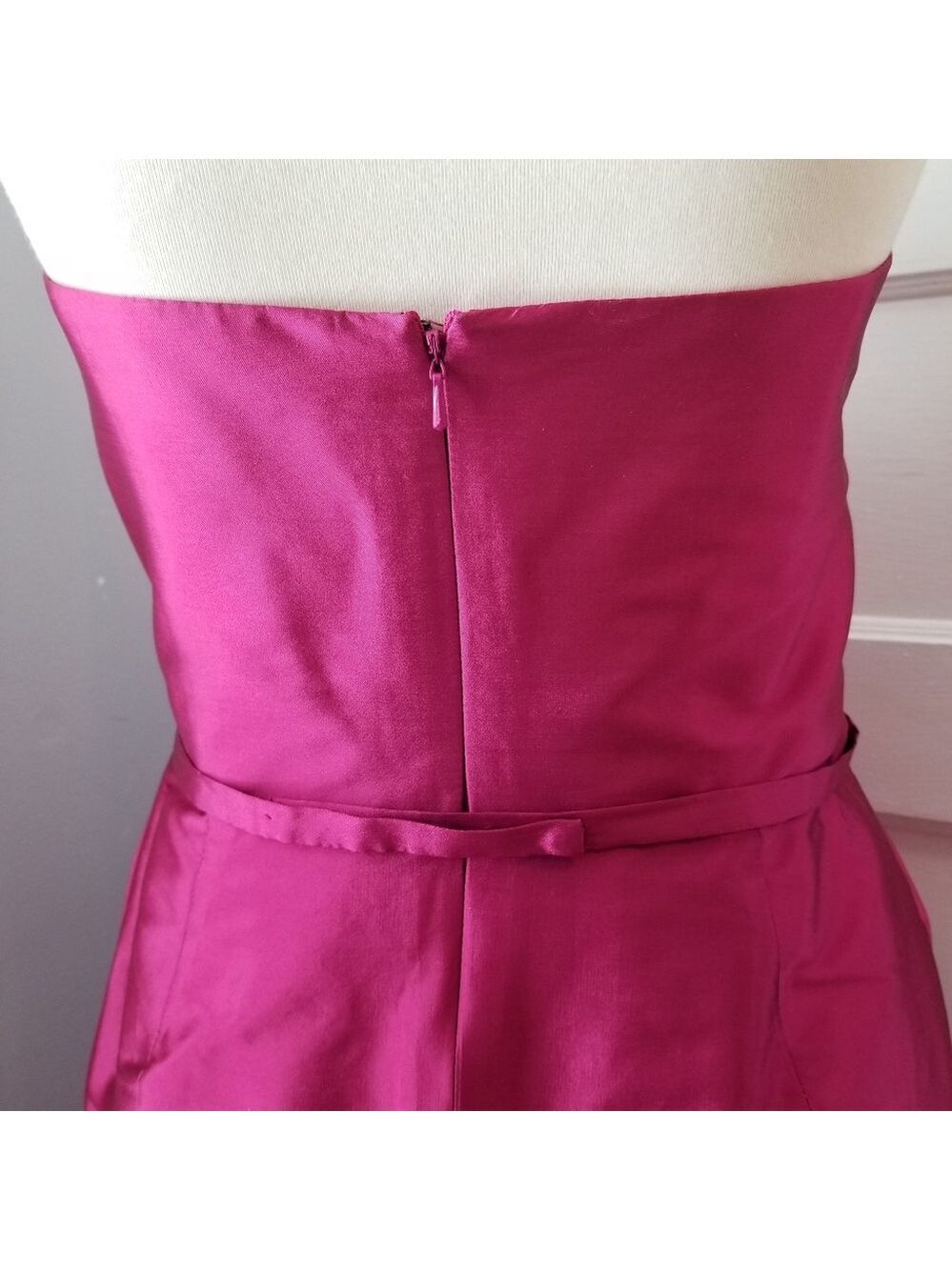 Alfred Sung Fruit Punch Strapless Dress, Size 8 - Picture 6 of 11
